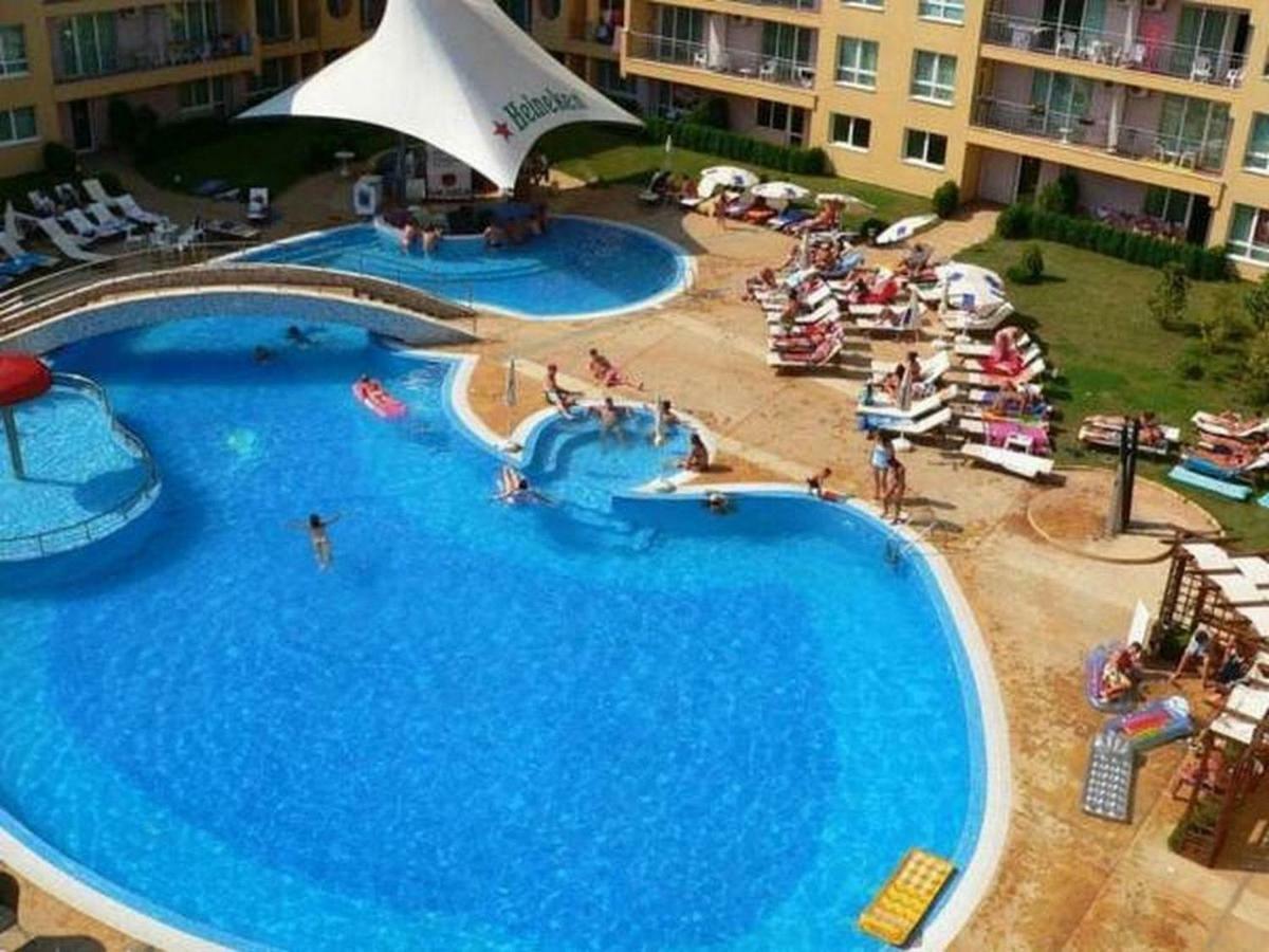 Pollo Resort Mikosta Apartments Sunny Beach Exterior foto
